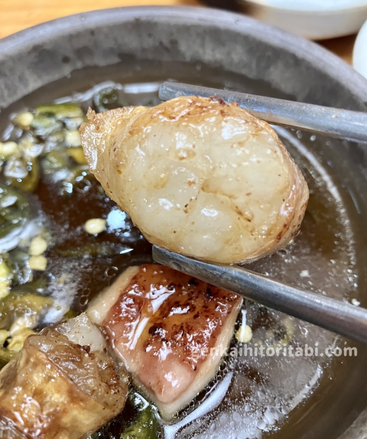 仁寺洞おすすめグルメ　ホルモン　ヨジンコプ