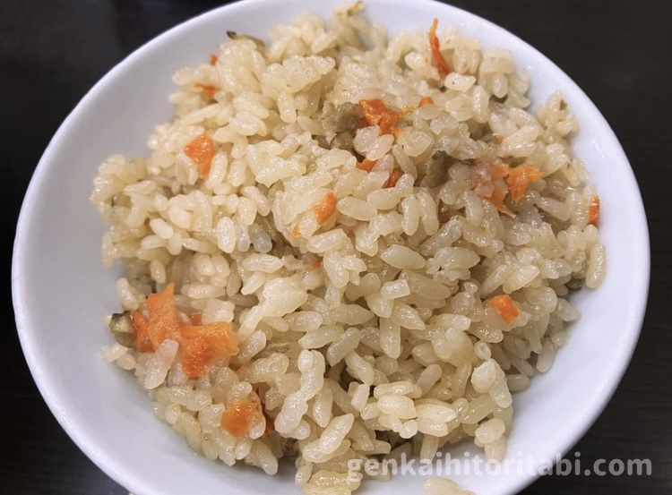 博多うどん牧のうどん サイドメニュー かしわ飯