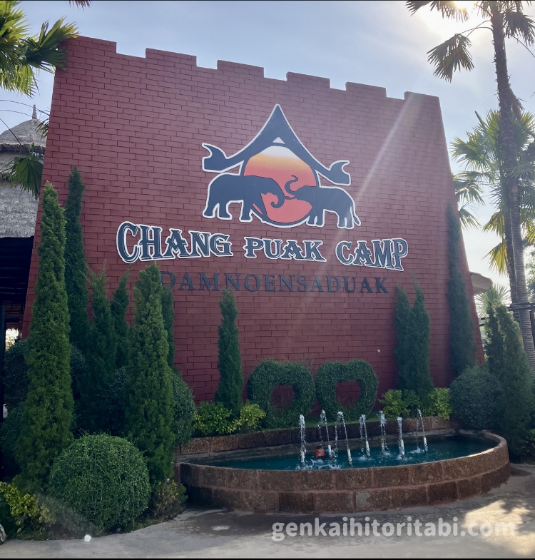 バンコク ゾウ乗り体験