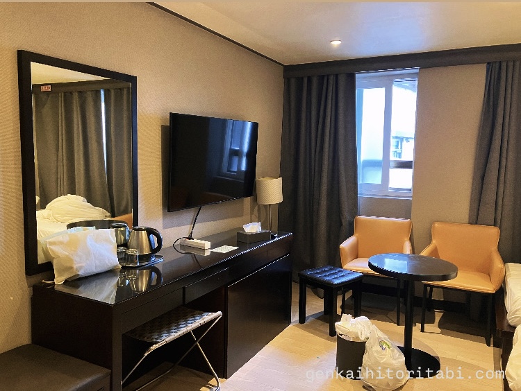 ソウル旅行　おすすめホテル　インサドンクラウンホテル