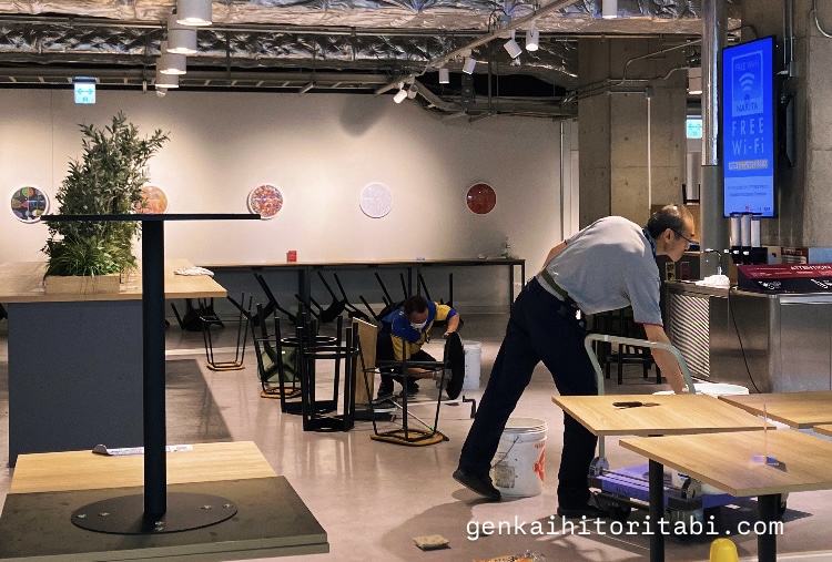 成田空港T2T3野宿　オススメスポット