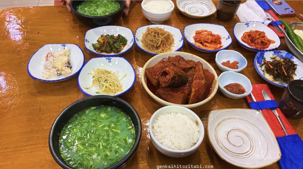 釜山グルメおすすめ ソムジンガンしじみスープ